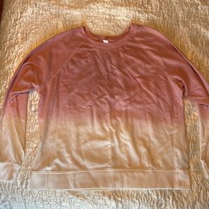 Women’s Ombré Long Sleeve Top